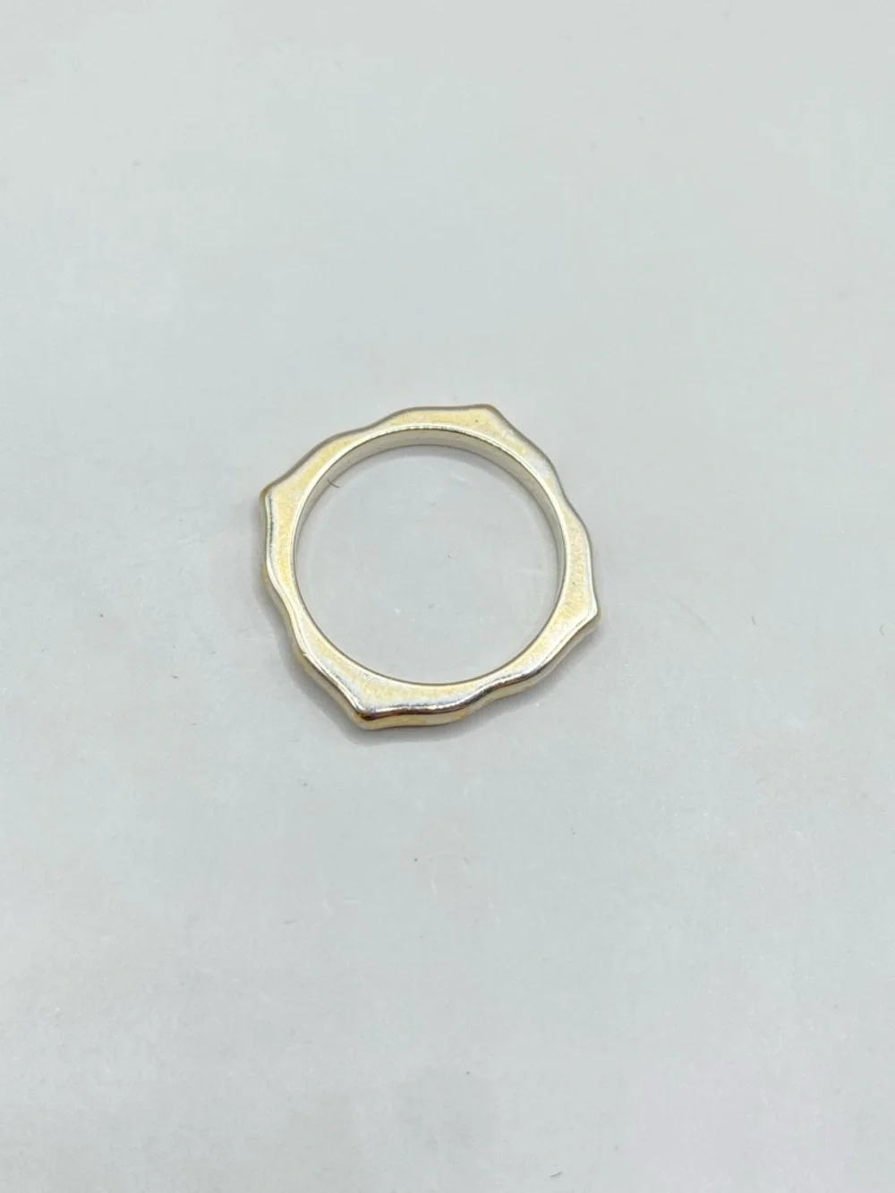 Kendra Scott Gold Logo Cutout Stacking Ring